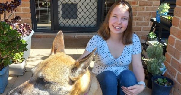 Lover of dogs sees Air Force career as paw-fect