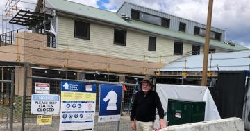 Roofs on, scaffolding off: First glimpse of rebuild of Cobargo's main street