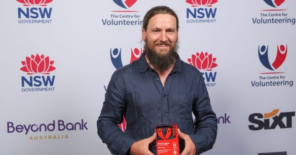 Murrumbateman firefighter takes out first Emergency Volunteer of the Year title