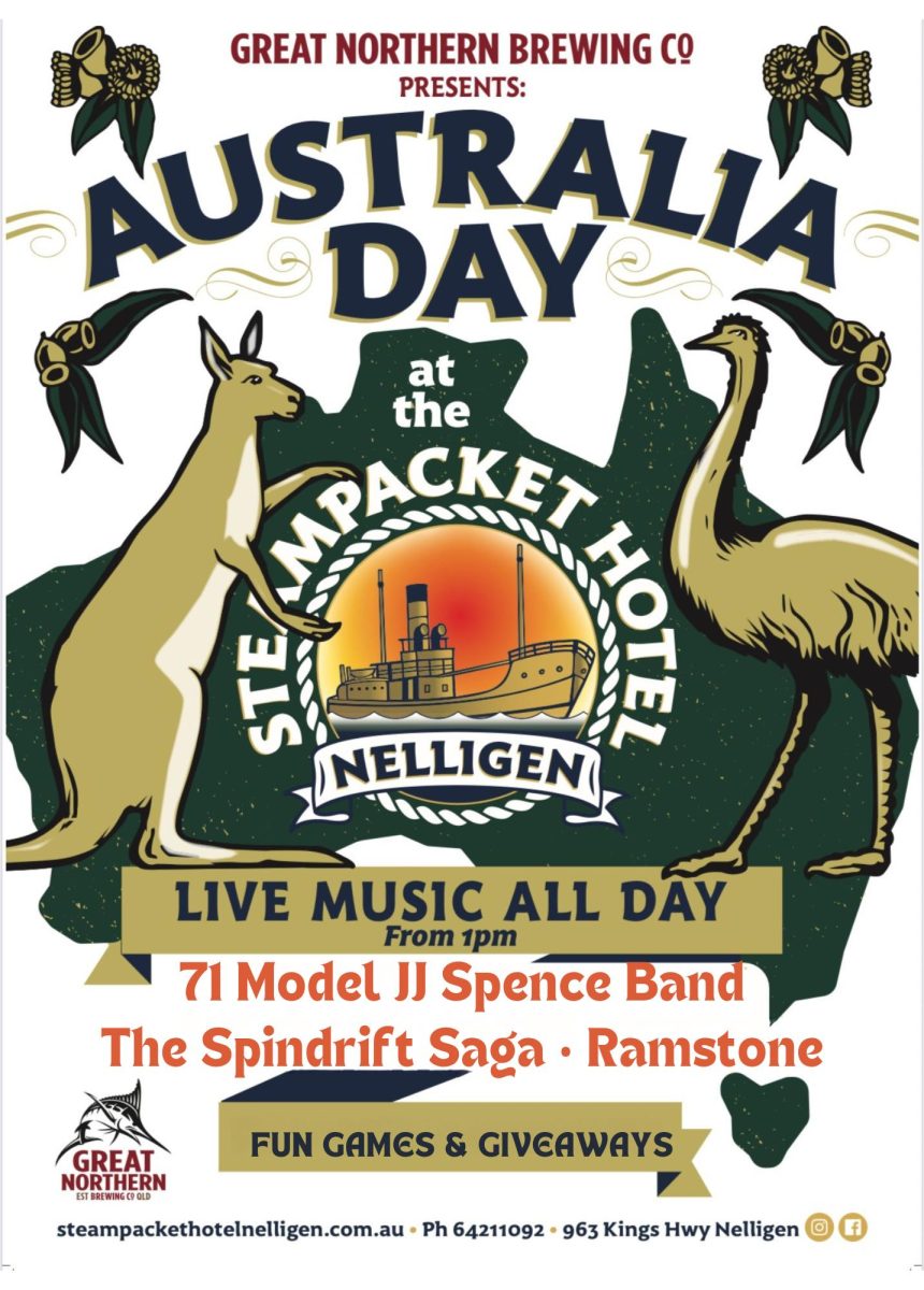 Aus day at the Steampacket Hotel