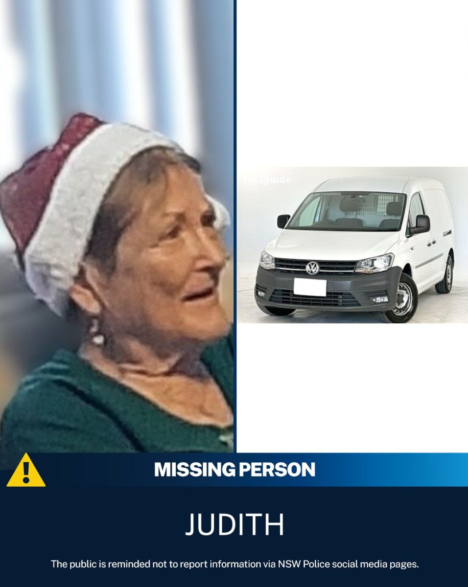 A photo of Judith next to an image of a car she was last seen in
