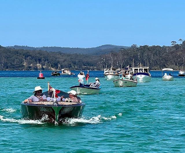 The Narooma Boats Afloat Festival.