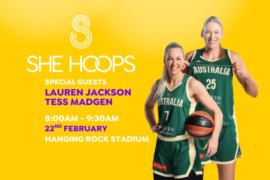 Basketball Clinic with Lauren Jackson and Tess Madgen