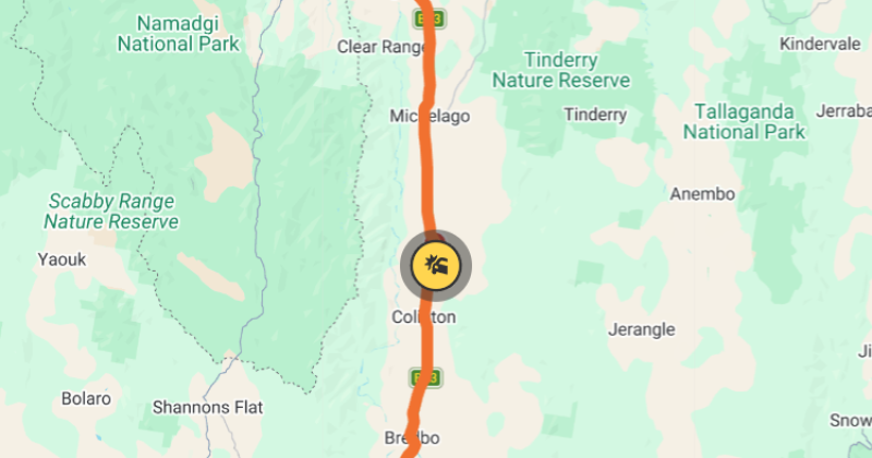 Fatal crash shuts Monaro Highway in both directions, police search for second driver