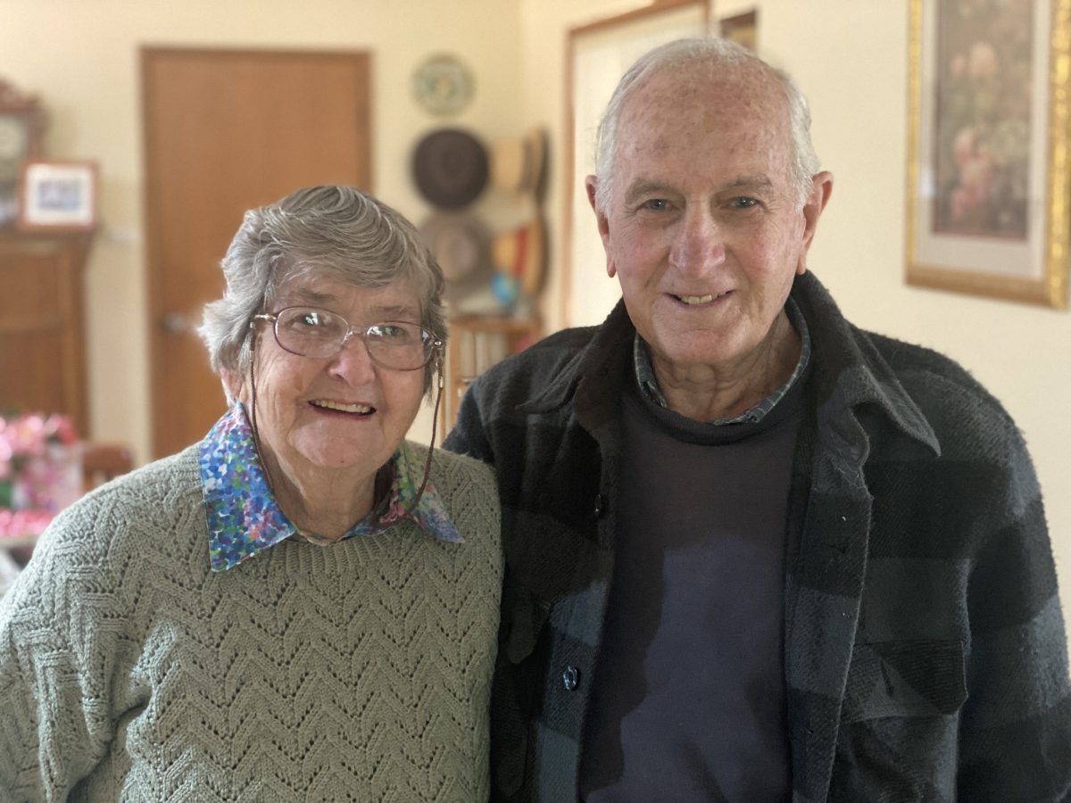 Hazel and Denis Lorenzi