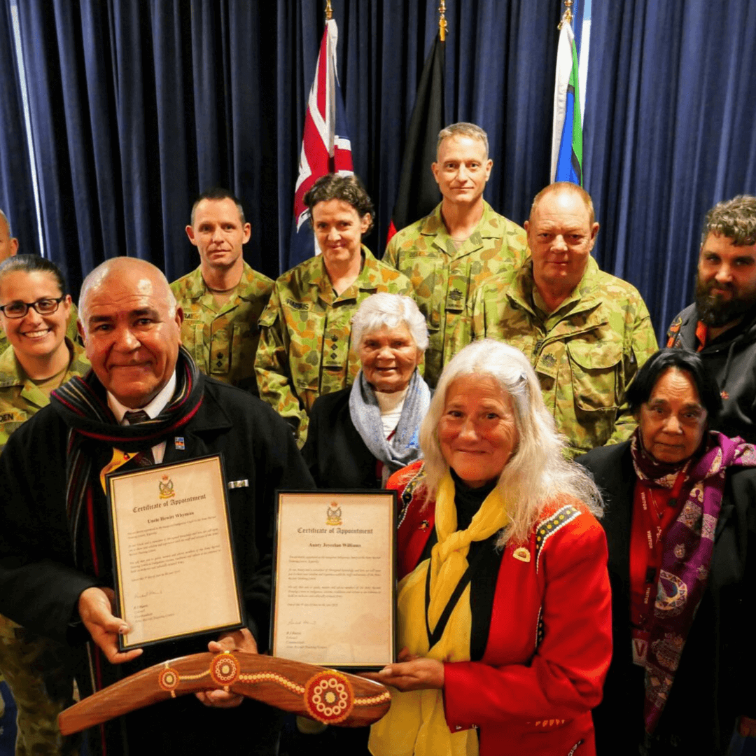 Elders recieving award