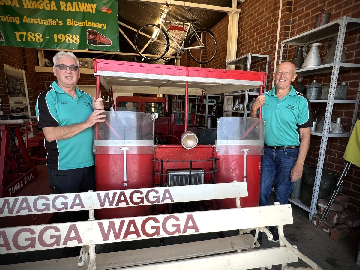 Robert Gannon and Phil Horwell have a vast collection that they want to show off in an expanded Railway Heritage Museum.