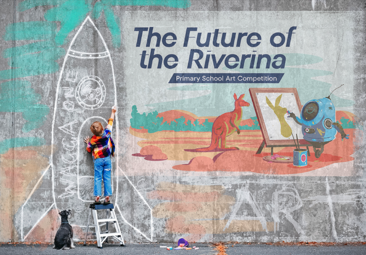 The next generation of Riverina artists are invited to share their vision of the future. 