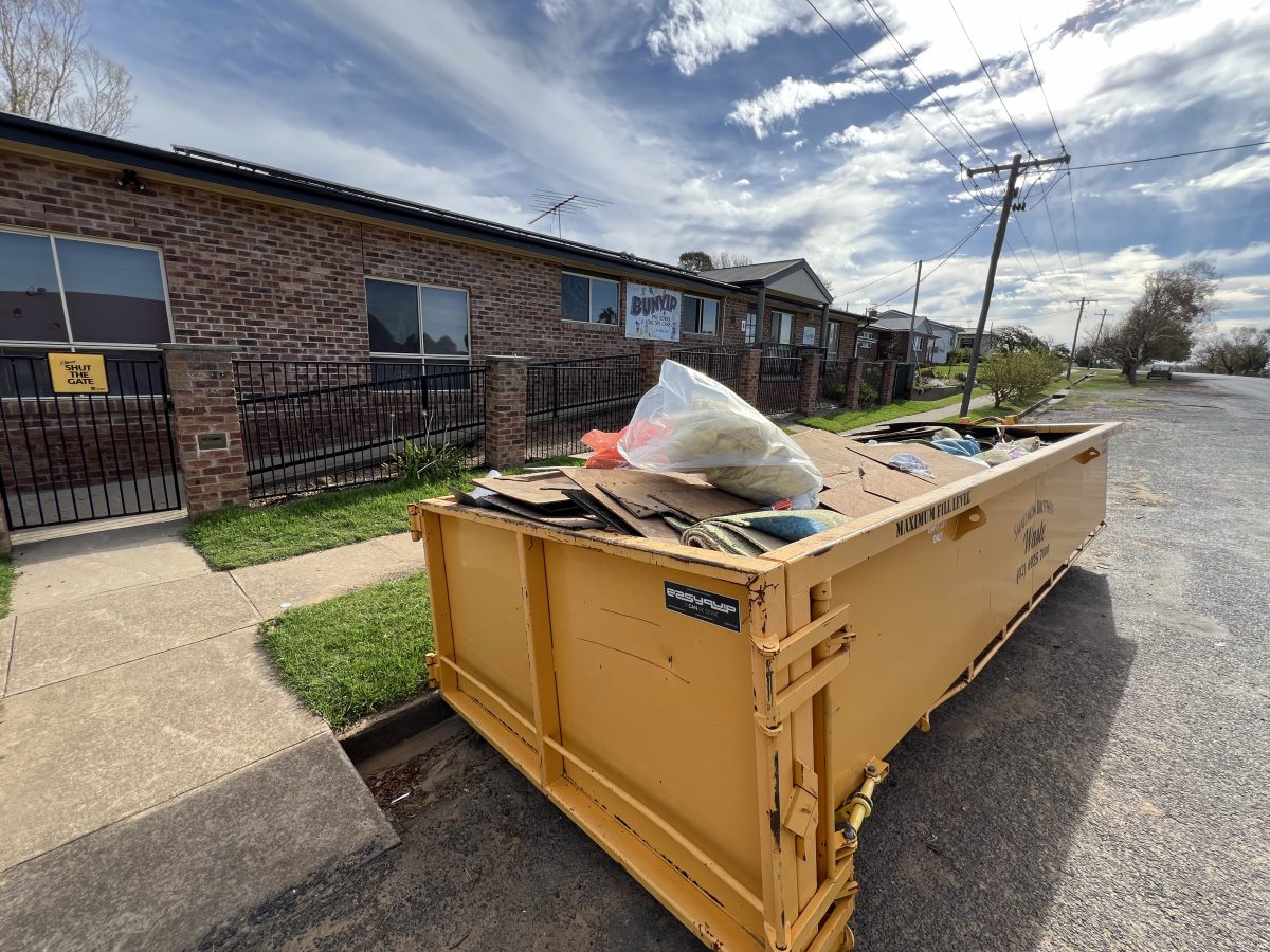 Bunyip Preschool and Daycare is still being cleaned up after a huge hailstorm tore the building apart about a month ago. 