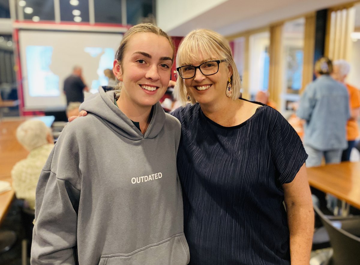 mum and daughter together