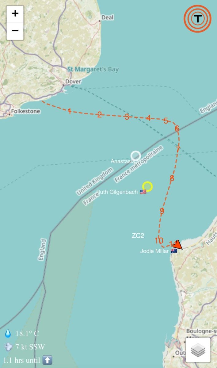 swim path tracker