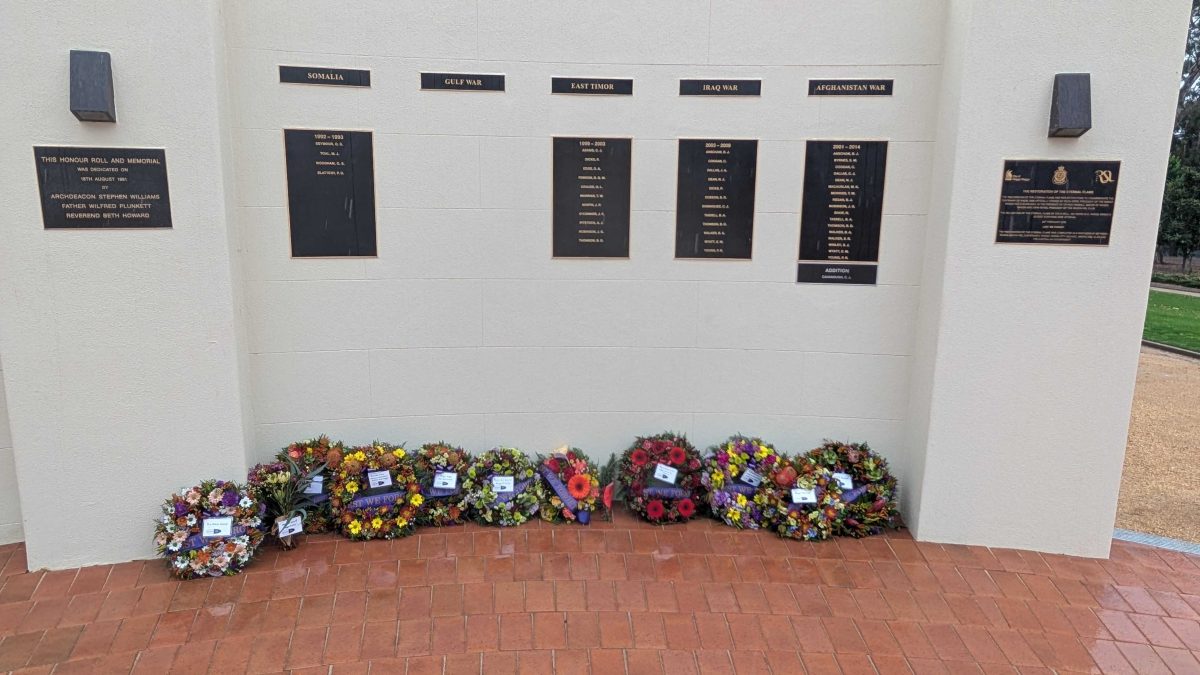 Karen and Grave Keepers have been hired several times by Wagga Wagga City Council to restore the honour roll.