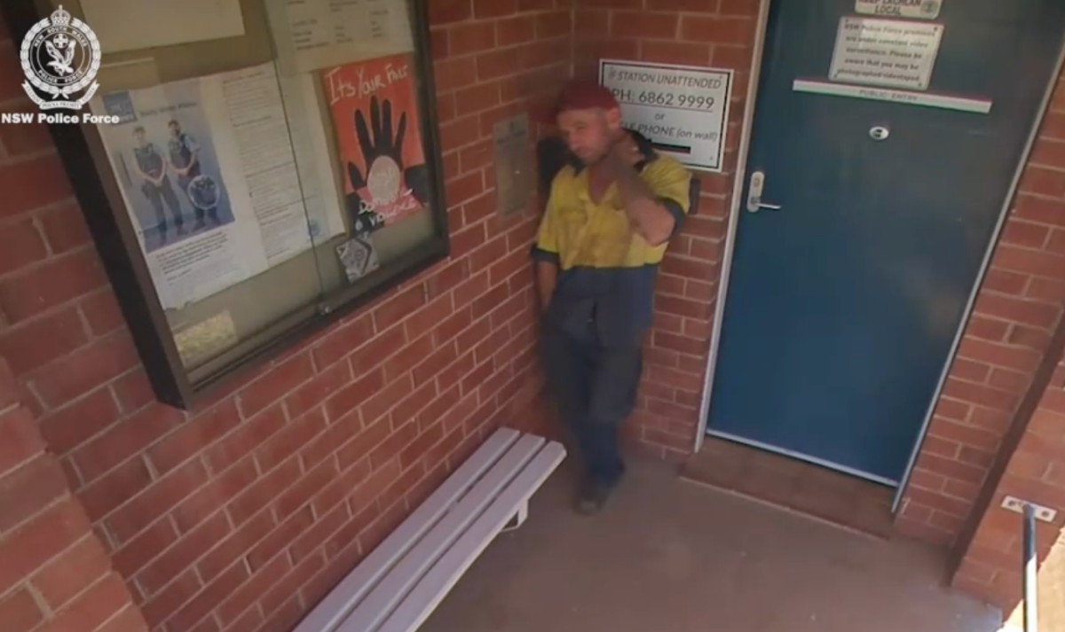 Ingram outside school 